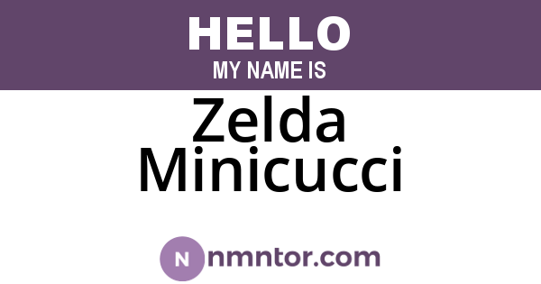 Zelda Minicucci