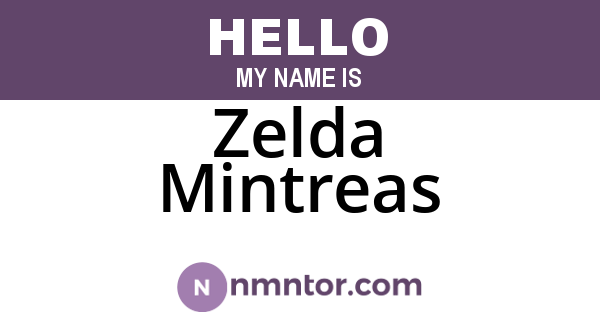 Zelda Mintreas