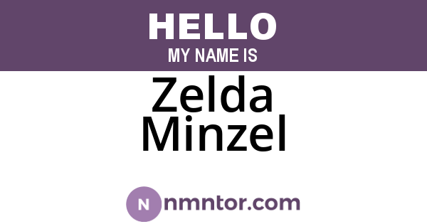 Zelda Minzel