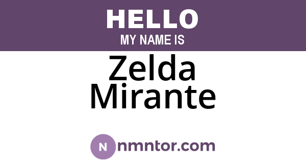 Zelda Mirante