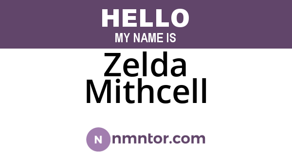 Zelda Mithcell