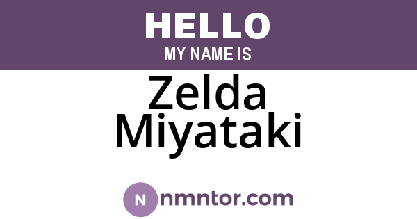 Zelda Miyataki