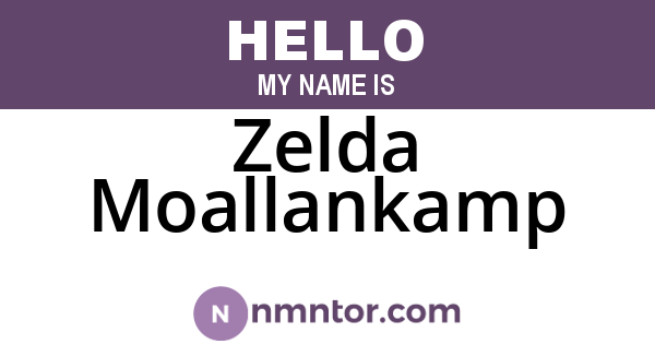 Zelda Moallankamp
