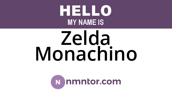 Zelda Monachino