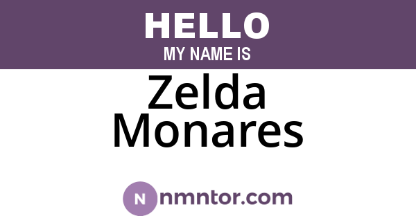 Zelda Monares