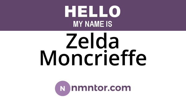 Zelda Moncrieffe