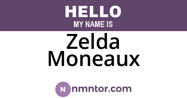 Zelda Moneaux