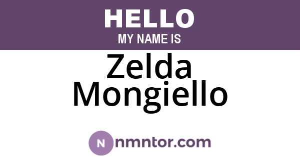 Zelda Mongiello