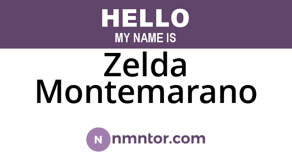 Zelda Montemarano