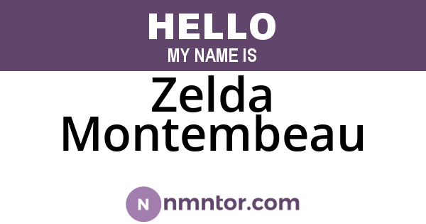 Zelda Montembeau