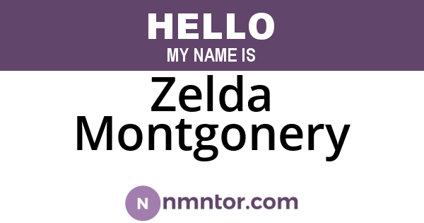 Zelda Montgonery
