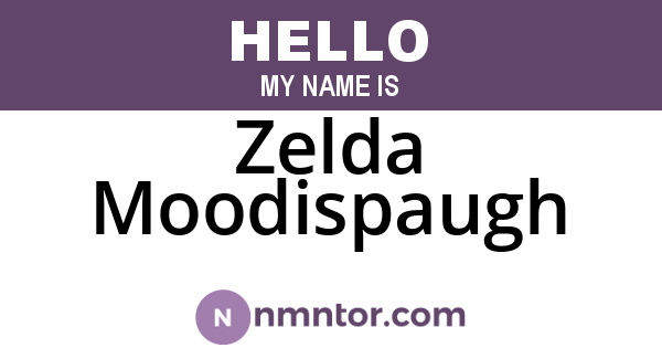 Zelda Moodispaugh
