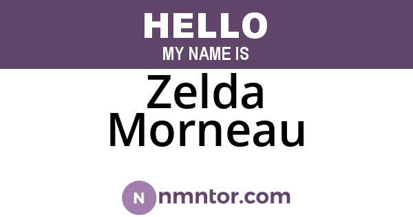 Zelda Morneau