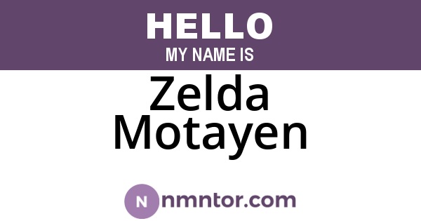 Zelda Motayen