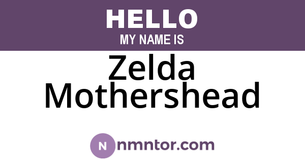 Zelda Mothershead
