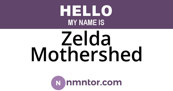 Zelda Mothershed