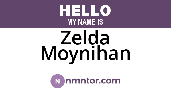 Zelda Moynihan