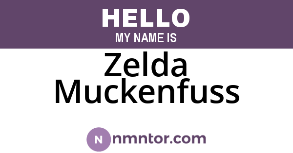 Zelda Muckenfuss