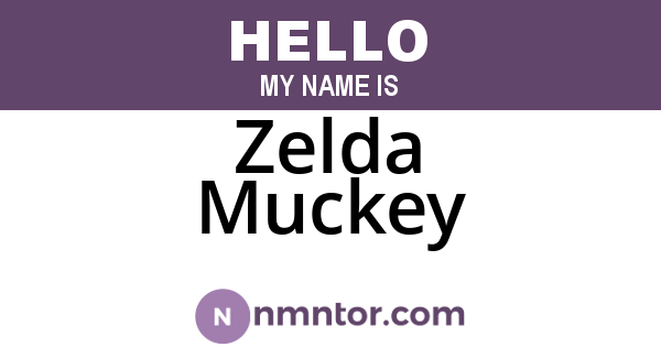 Zelda Muckey