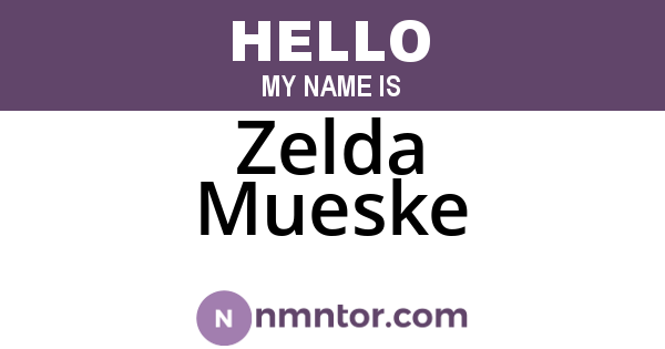Zelda Mueske