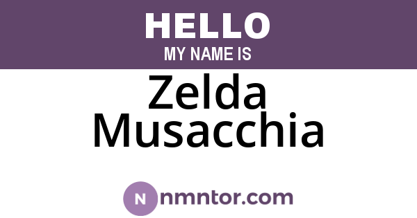 Zelda Musacchia