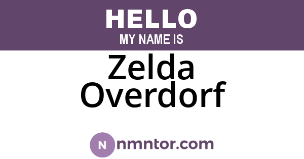 Zelda Overdorf
