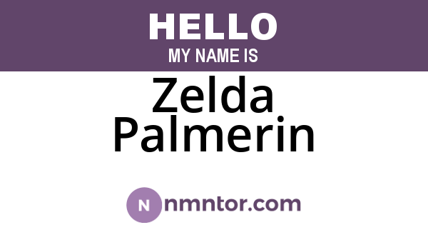 Zelda Palmerin