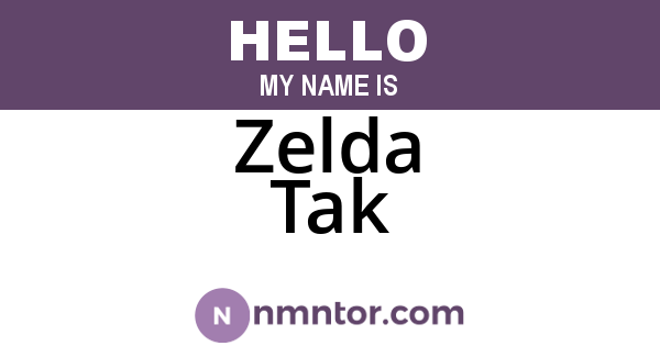 Zelda Tak