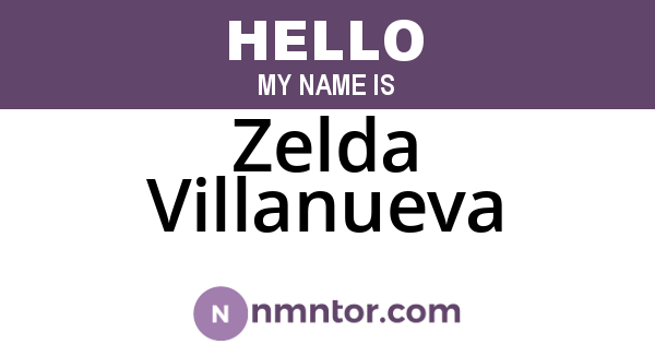 Zelda Villanueva