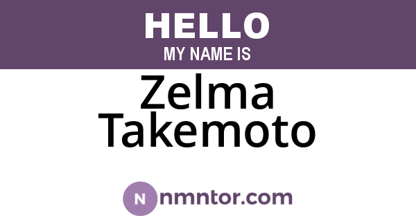 Zelma Takemoto