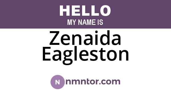 Zenaida Eagleston