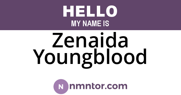 Zenaida Youngblood