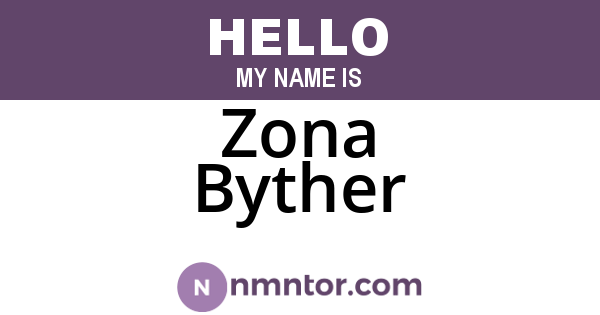 Zona Byther