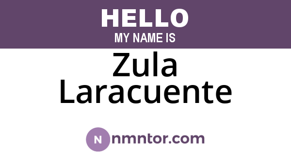 Zula Laracuente