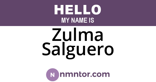Zulma Salguero